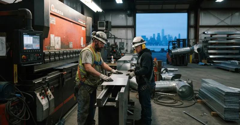 stainless coastal duct fabrication Hudson County