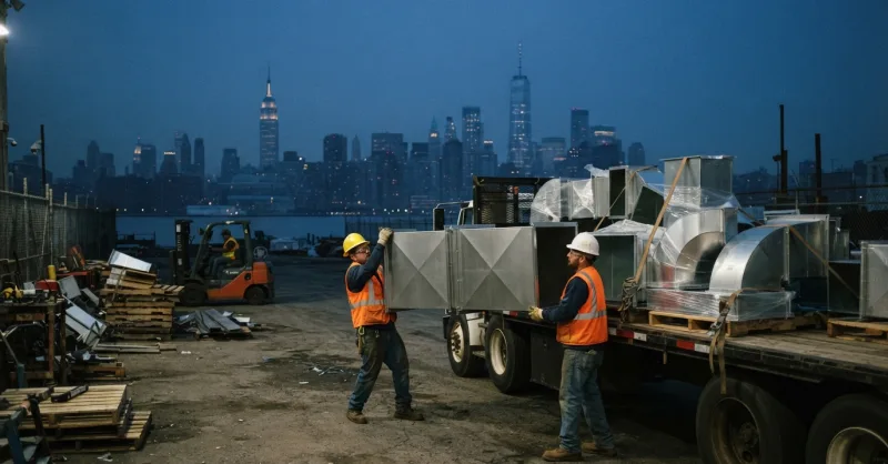 stainless steel rooftop duct Hudson County