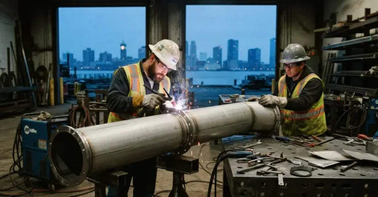 316L Salt-Air Duct Fabrication | Hudson County NJ